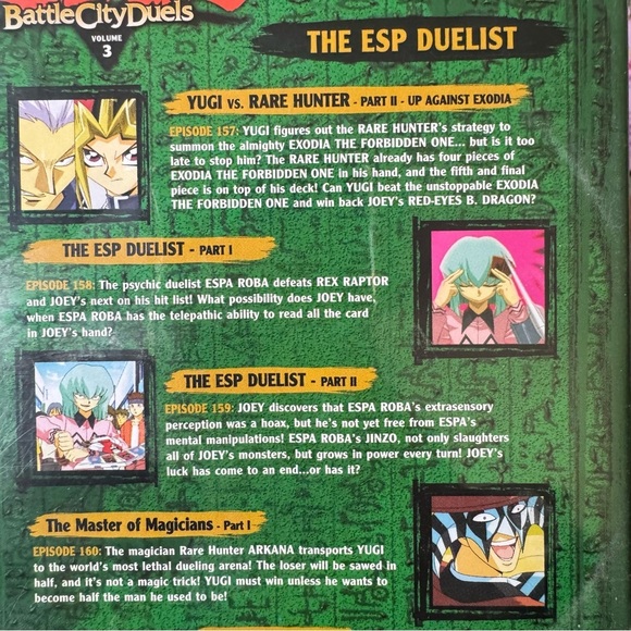 Yu-Gi-Oh! Battle City Duels DVD Set - Picture 3 of 10